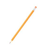 Карандаш с цветным корпусом Largo, оранжевый