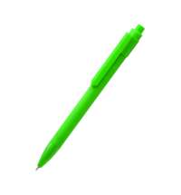 Ручка пластиковая Pit Soft софт-тач, зеленая