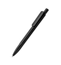 Ручка из биоразлагаемой пшеничной соломы Melanie, черная