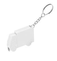 Брелок-рулетка Грузовик, 1 метр, белый