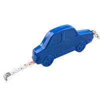 Брелок-рулетка Автомобиль, 1 метр, синий-S
