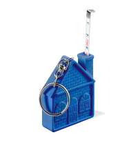 Брелок-рулетка Home, 1 метр, синий