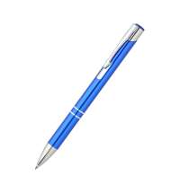 Ручка металлическая Holly, синяя