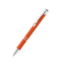 Ручка&nbsp;металлическая&nbsp;Molly софт-тач,&nbsp;оранжевая