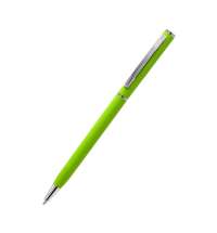 Ручка металлическая Tinny Soft софт-тач, зеленая