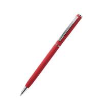 Ручка&nbsp;металлическая&nbsp;Tinny&nbsp;Soft софт-тач,&nbsp;красная