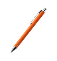 Ручка металлическая Elegant Soft, оранжевый