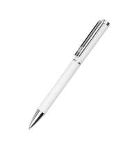 Ручка металлическая Titan софт-тач, белая-S