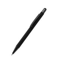 Ручка металлическая Story софт-тач, черный
