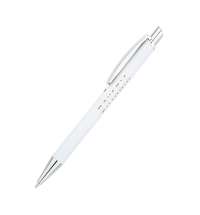 Ручка металлическая Bright, серебряная