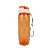 Пластиковая бутылка Сингапур, оранжевая-S