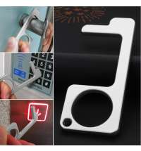 Брелок Stop Bacteria, серебристый