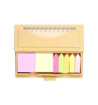 Набор цветных бумажных стикеров Boxer, светло-коричневый