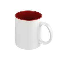 Кружка керамическая Честер, сублимация, красная