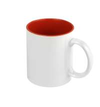 Кружка керамическая Честер, сублимация, оранжевая