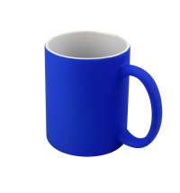 Кружка-хамелеон керамическая Йорк, сублимация, синяя