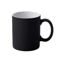 Кружка Bonn Soft, софт тач, черная