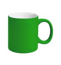 Кружка Bonn Soft, софт тач, зеленая