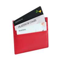 Держатель банковских карт Versal, красный