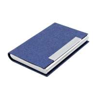 Визитница Тайм, синяя