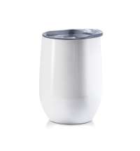 Термокружка с двойной стенкой Koffcan, белая-S