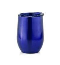 Термокружка с двойной стенкой Koffcan, синяя-S