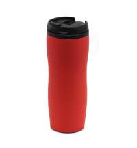 Термокружка Gamma, cофт-тач, красный