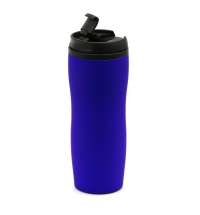 Термокружка Gamma, cофт-тач, синий