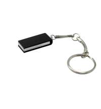 Флешка Slim 16 Гб, металл, черная