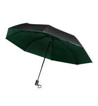 Зонт Glamour, черно-зеленый