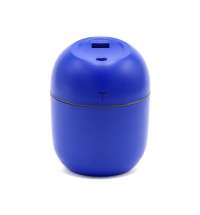 Светодиодный USB увлажнитель Egg с подсветкой, синий