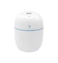 Светодиодный USB увлажнитель Egg с подсветкой, белый