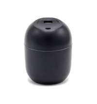 Светодиодный USB увлажнитель Egg с подсветкой, черный