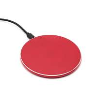 Беспроводное зарядное устройство Flappy 10W, красный