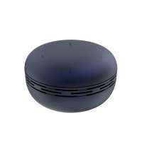 Беспроводная Bluetooth колонка Burger Inpods TWS софт-тач, темно-синяя