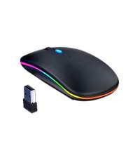 Мышь компьютерная беспроводная Seven, черная