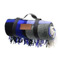 Плед акриловый Glama, синий