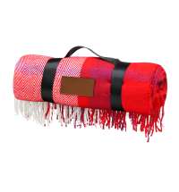 Плед акриловый Glama, красный