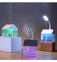 Светодиодный USB увлажнитель Home, белый
