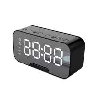 Часы-метеостанция Allora с Bluetooth колонкой функцией Hands free, черные