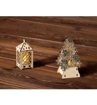 Декоративная фигура «Ель» с электрической свечой