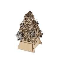 Декоративная фигура «Ель» с электрической свечой