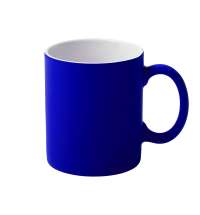 Кружка Bonn Soft, софт тач, темно-синяя