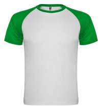 Спортивная футболка INDIANAPOLIS мужская, белый/папаротниковый