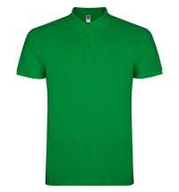 Футболка поло STAR мужская, тропический зеленый