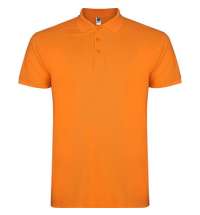 Футболка поло STAR мужская, оранжевый