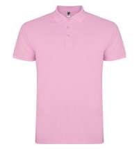Футболка поло STAR мужская, светло-розовый
