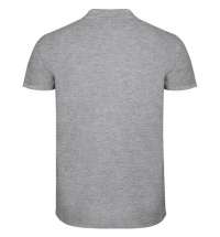 Футболка поло STAR мужская, пёстрый серый