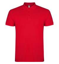 Футболка поло STAR мужская, красный