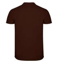 Футболка поло STAR мужская, шоколадный